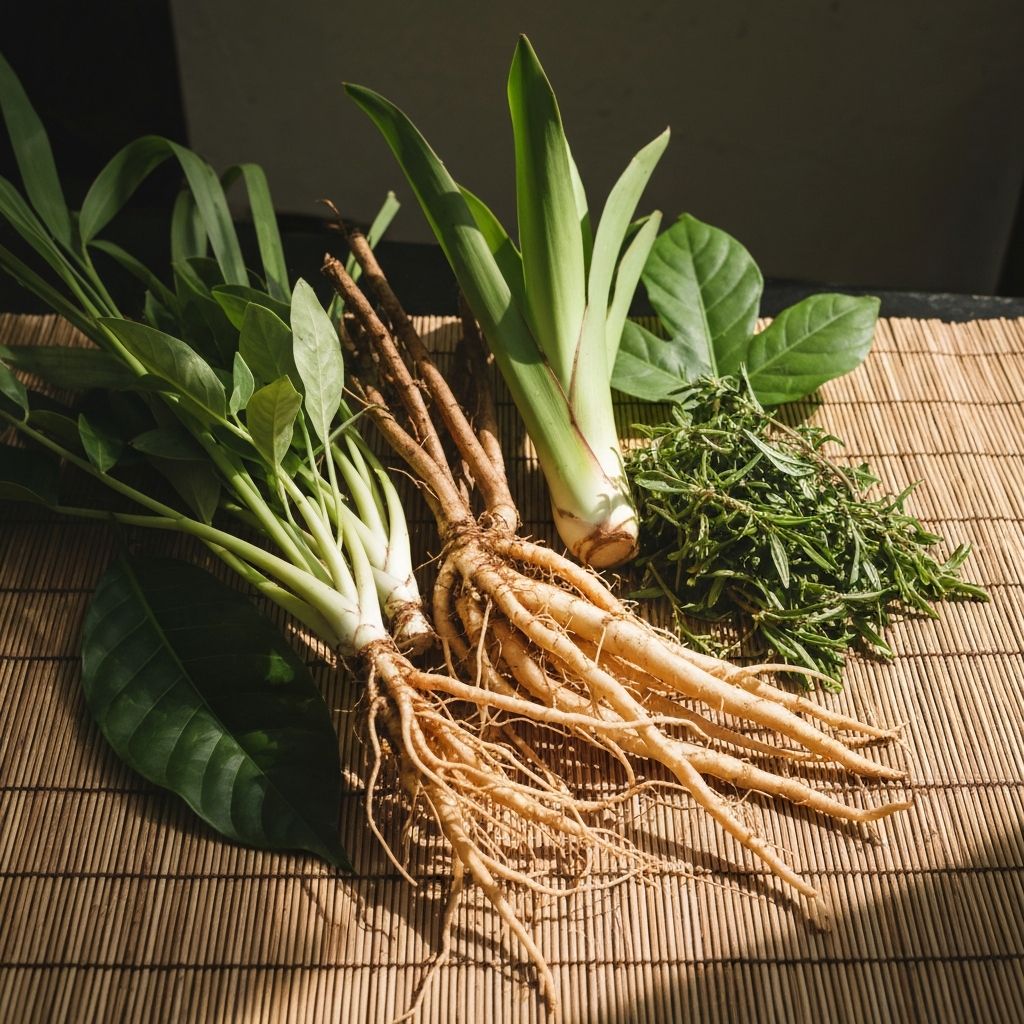 Natural herbs collection